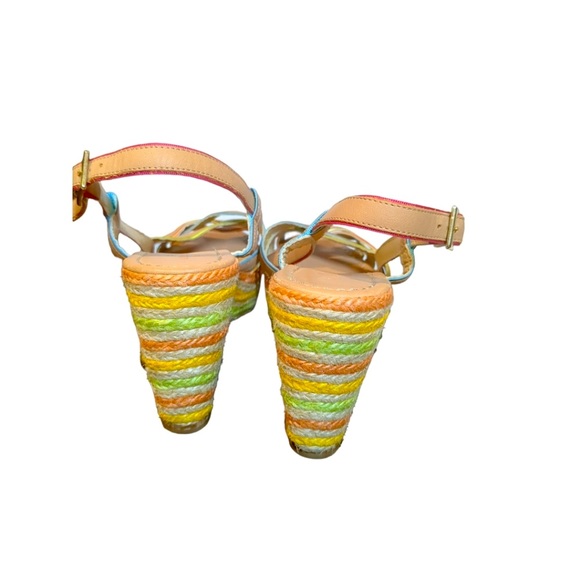 KATE SPADE Luxury Gorgeous Elegant Multicolor Platform Size 9.5 - Picture 9 of 16